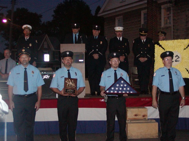 Honoring a fallen hero at 100th Anniversary Celebration & Housing